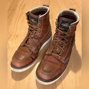 Thorogood American Heritage 6” Moc Toe Work Boots Soft Toe Slip-Resist EH rated